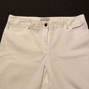 Elliott Lauren white slacks